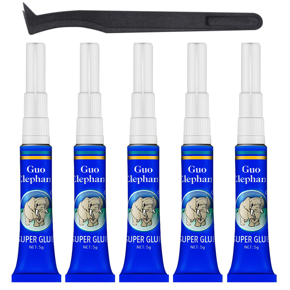 1DFAUL Aquarium Glue 5pcs package demonstrates reef-safe bonding for plants and decor.