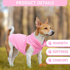 2-pack dog sweater pullover design makes dressing quick and easy for dogs.