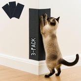 2ME Cat Scratch Mat pack front view shows durable black surface protecting furniture.