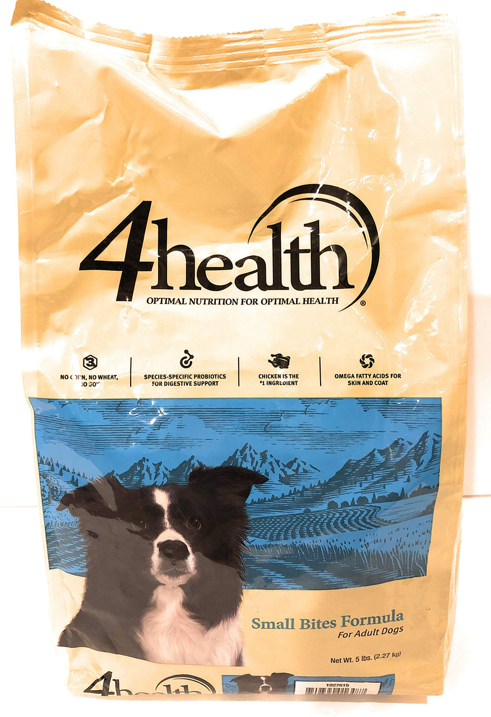 4health Small Bites bag supports heart health and joint comfort in adult dogs.