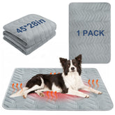 BEAUTYZOO self-warming cat bed mat top view shows cozy warmth without a plug