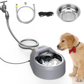 Bentopal dog water fountain, front view, showcasing auto-replenish for continuous hydration.