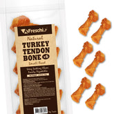 A Freschi srl Turkey Tendons pack-dog-treats offers long-lasting chew for dogs