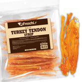 A Freschi srl USA-sourced turkey tendons pack 10oz close-up indicating premium protein for training