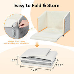 A 4 Pet small-dog seat fits cars, SUVs, and trucks securely for travel.