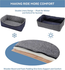 A4Pet dog car seat interior cushion provides plush warmth and support