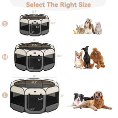 A4Pet playpen zippered door close-up highlights secure access for easy containment