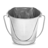 AASPIRE PETS flat-back bucket mounted on kennel for stable feeding.