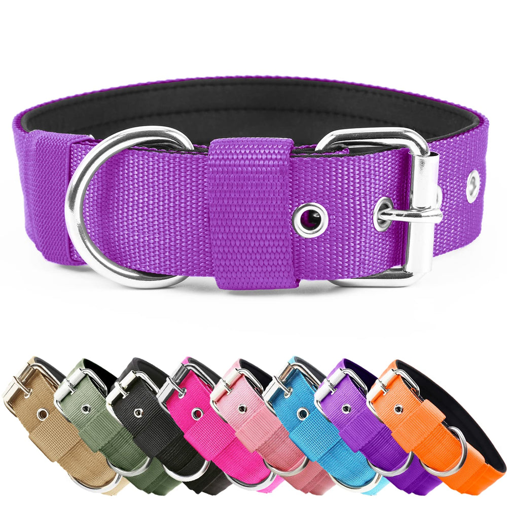 AaufiLux heavy-duty tactical dog collar buckle shown for secure training and daily walks.