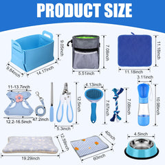 Abbylike blue dog leash image demonstrates reliable training and daily walks