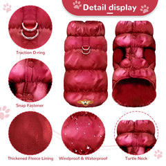 ABRRLO fleece lining adds soft warmth for comfortable walks.