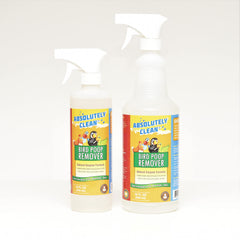 Absolutely Clean Bird Poop Remover on outdoor patio furniture cleaning tough spots.