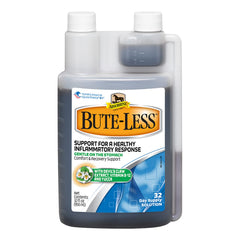 Absorbine Bute-Less bottle-front view for long-term horse comfort.