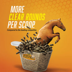 Absorbine Flex+Max pellets chondroitin-ha emphasizes cartilage health and lubrication benefits.