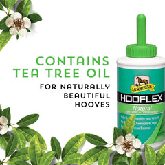 Absorbine Hooflex healthy hoof close-up shows natural color and sheen