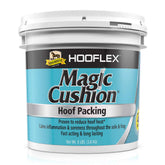 Absorbine Hooflex Magic Cushion tub closeup showing packaging for hoof relief