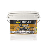 Absorbine Hooflex Magic Cushion Xtreme tub demonstrates value and hoof heat relief for horses.