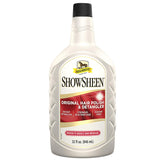 Absorbine ShowSheen refill 32oz bottle delivering easy detangling and radiant coat shine.
