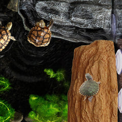Abustle pig rock-texture design provides natural feel while reducing slipping risks.