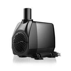 AC Infinity submersible water pump 792 GPH front view, compact design for tight hydroponics spaces.