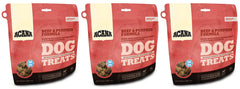 ACANA beef and pumpkin dog treats freeze-dried bag 1 highlights protein-rich snack for dogs with sensitivities.