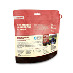 ACANA beef and pumpkin dog treats freeze-dried bag 2 showcases flavorful, crunchy reward option for healthy dogs.
