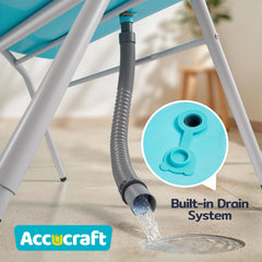 ACCUCRAFT dog bath tub space-saving foldable design fits small spaces