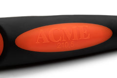 ACME Alpha 210.5 ergonomic grip closeup highlights comfortable mouthfeel for signaling