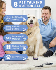 Acools dog-buttons-colors display encourages daily learning interaction.