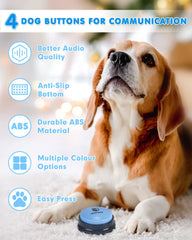 Acools dog-buttons-recording-function shows record-capable button for custom cues playback.