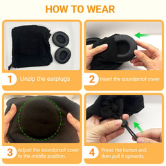 Actaoidesn dog ear muffs have soft padding for daily comfort.