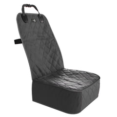 Active Pets dog car seat cover installed on front seat protecting upholstery