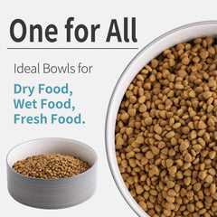 Addogyy ceramic bowl is microwave and dishwasher safe for easy care