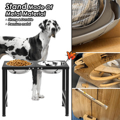 ADENGL non-slip feet stabilize the stand during meals.