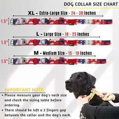 ADITYNA dog collar 1.5-inch width supports stability and control during active play.