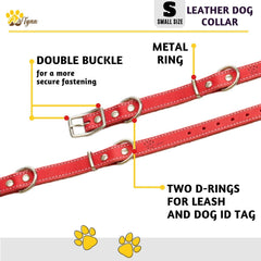 ADITYNA handmade-stitching-detail collar close-up shows durable, skin-friendly leather