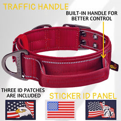 ADITYNA wide 1-5 inch collar provides comfortable training fit.