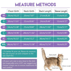 ADNIKIA long-sleeve cat onesie with adjustable drawstring for easy on-off and secure fit