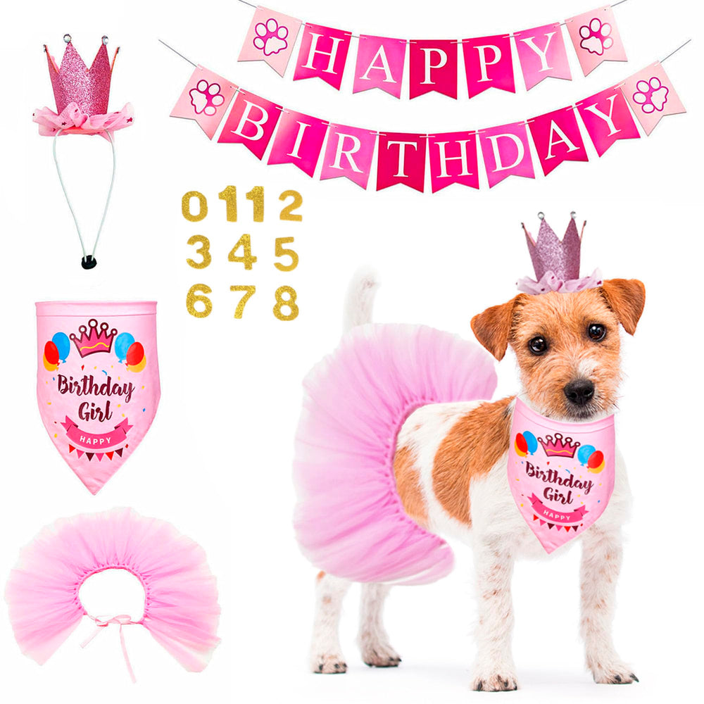 ADOGGYGO dog birthday hat for festive celebrations and photos