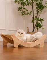 Adolug natural sisal scratcher surface for indoor cats' claw care.