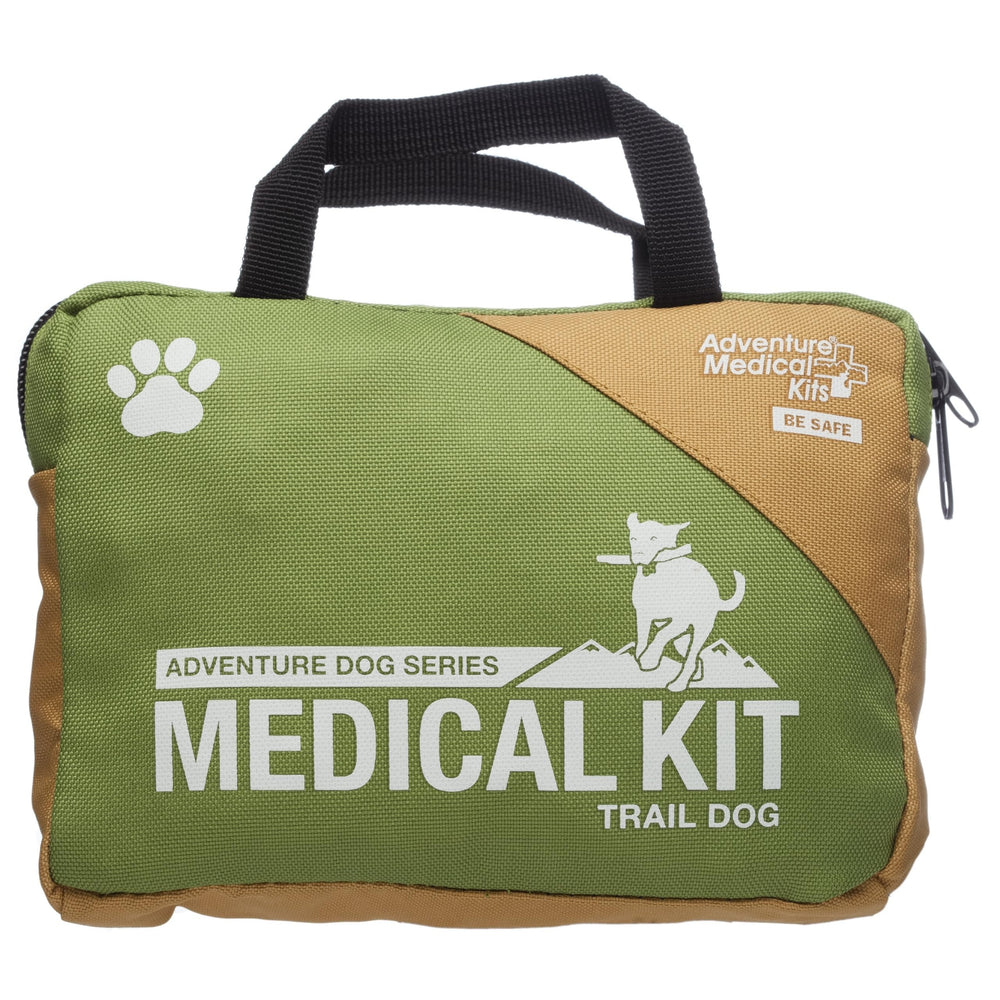 Adventure Medical Kits trail dog first aid kit pouch open for quick on-the-go care.