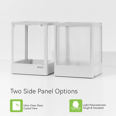 ADVINCI Reptile Terrarium aluminum-frame closeup shows rust-resistant construction