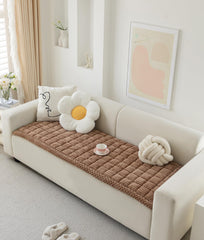 AEEISHOMEREFORM couch cover with non-slip dots keeping the sofa steady during play