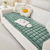 AEEISHOMEREFORM dog couch cover green front view protects furniture from stains.
