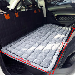 AEEISHOMEREFORM backseat cover keeps dogs comfortable on long drives