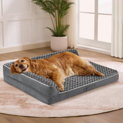 Aeroluxe dog bed orthopedic-egg-crate-foam supports joints for seniors