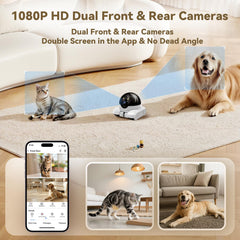 AEZ Robot Camera battery highlights long-lasting power for hands-free peace of mind.