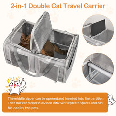 A.FATI carrier includes a side pocket to store essentials
