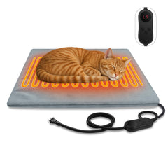 AFDUV pet heating pad outdoor cover close-up showing water-resistant fabric for reliable warmth