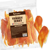 Afreschi Turkey Jerky bag showing a wholesome USA-sourced dog treat option for training rewards.